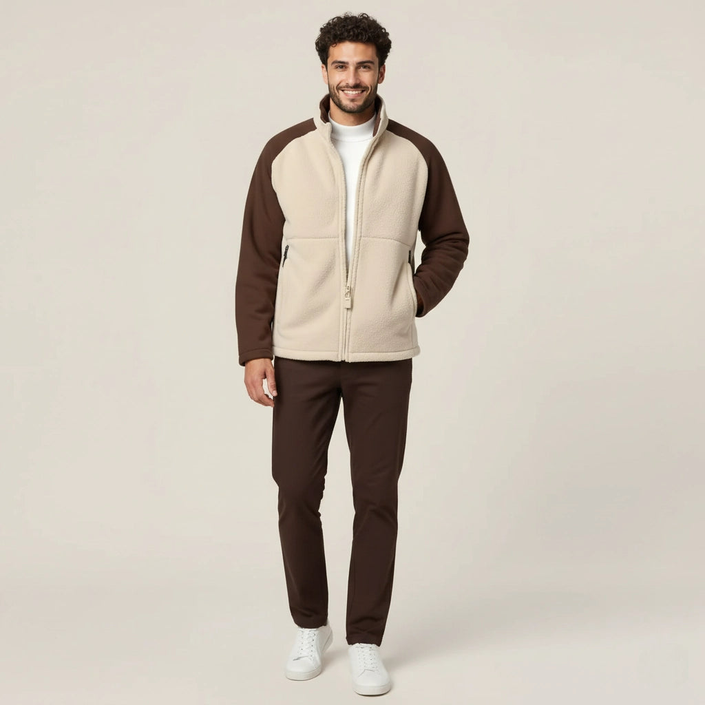 Warmth and Exploratory Style: The Urban Explorer Fleece Jacket