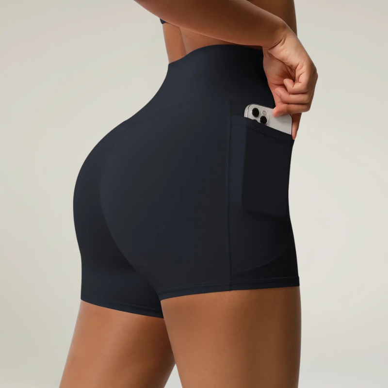 High-Waist Fitness Shorts – Performance and Comfort in Every Workout