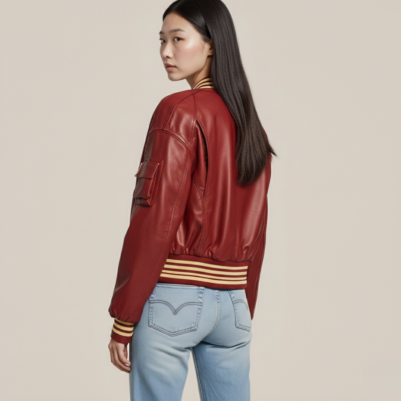 GOMOVELIVE UTILITY BOMBER – Precisione urbana, pelle italiana