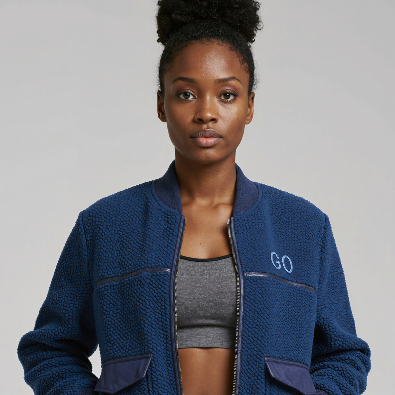 GO Beyond Limits – Giacca tecnica in bouclé sportivo