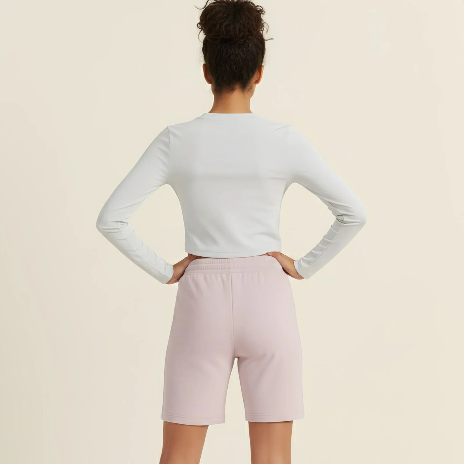 “Rosa Strutturato” Shorts – Relaxed comfort, urban fit