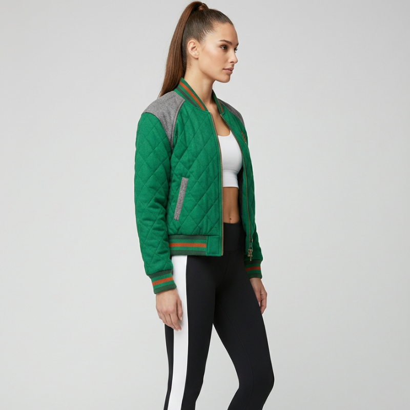 Heritage Motion Jacket — Giacca Trapuntata con Dettagli Iconici