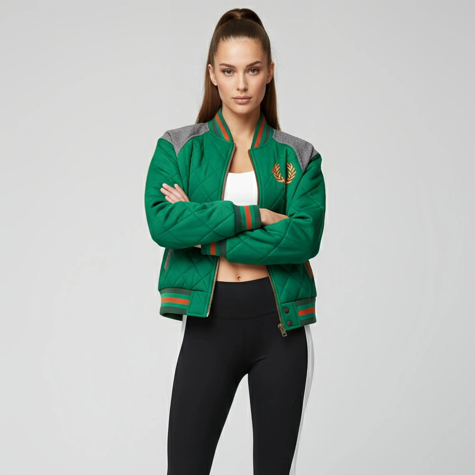 Heritage Motion Jacket — Giacca Trapuntata con Dettagli Iconici
