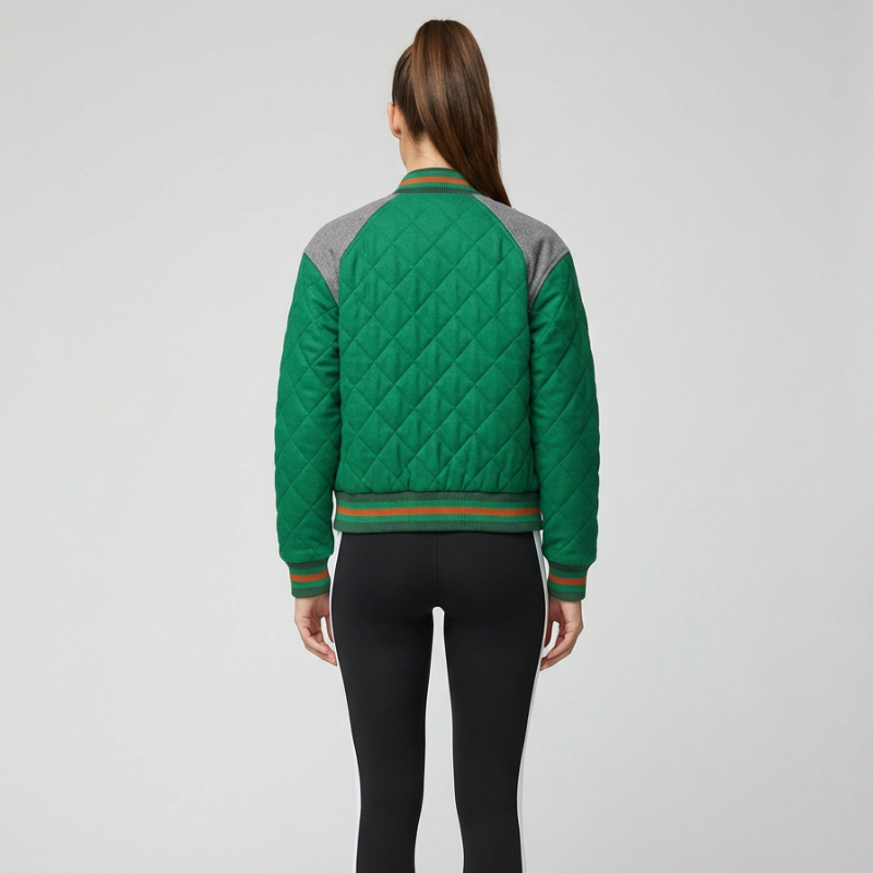 Heritage Motion Jacket — Giacca Trapuntata con Dettagli Iconici