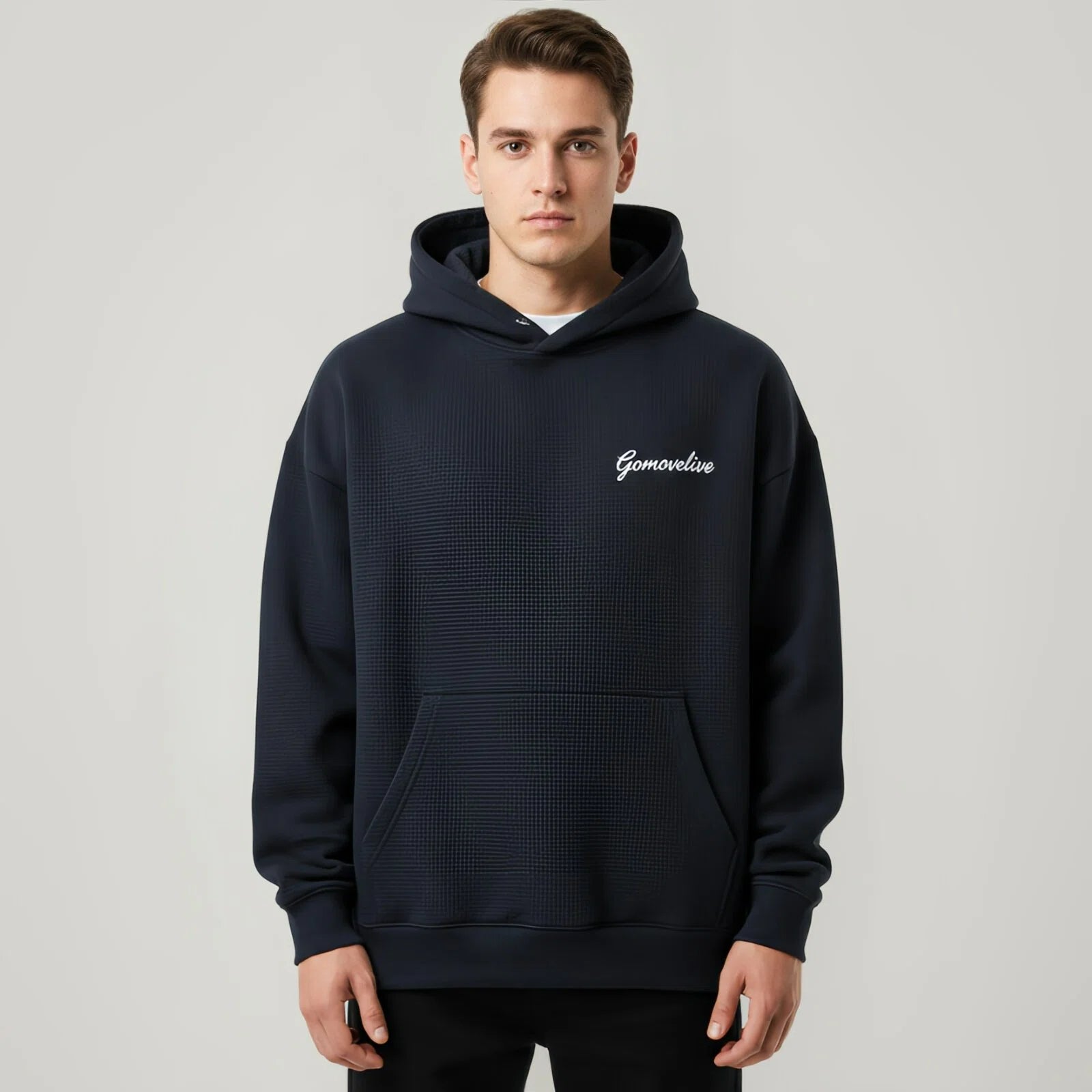 “Grande” Hoodie — The Elegance of Midnight Blue