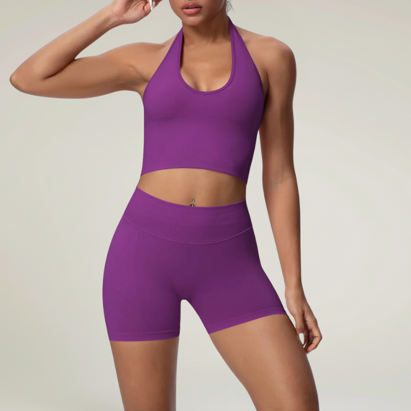 Yoga Set Seamless 2 Pezzi – Performance e Stile