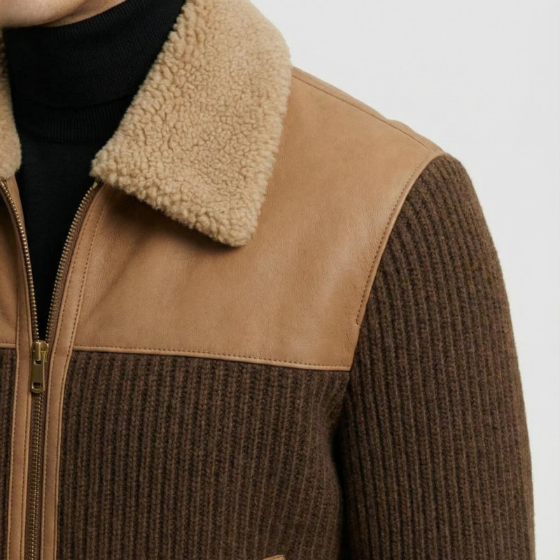 The CashWool Bomber – Giacca tecnica in lana, cotone e cashmere