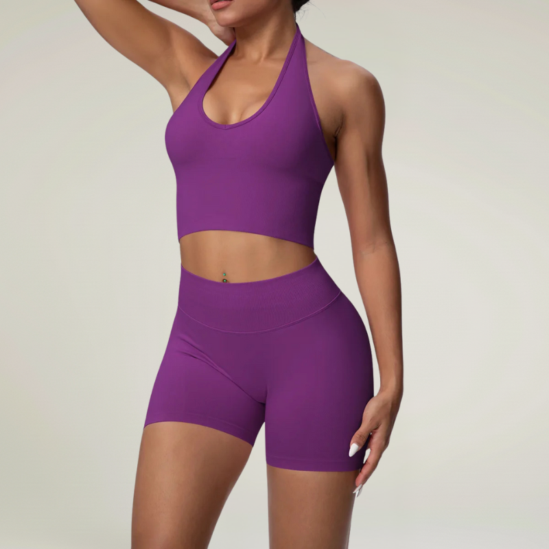 Yoga Set Seamless 2 Pezzi – Performance e Stile