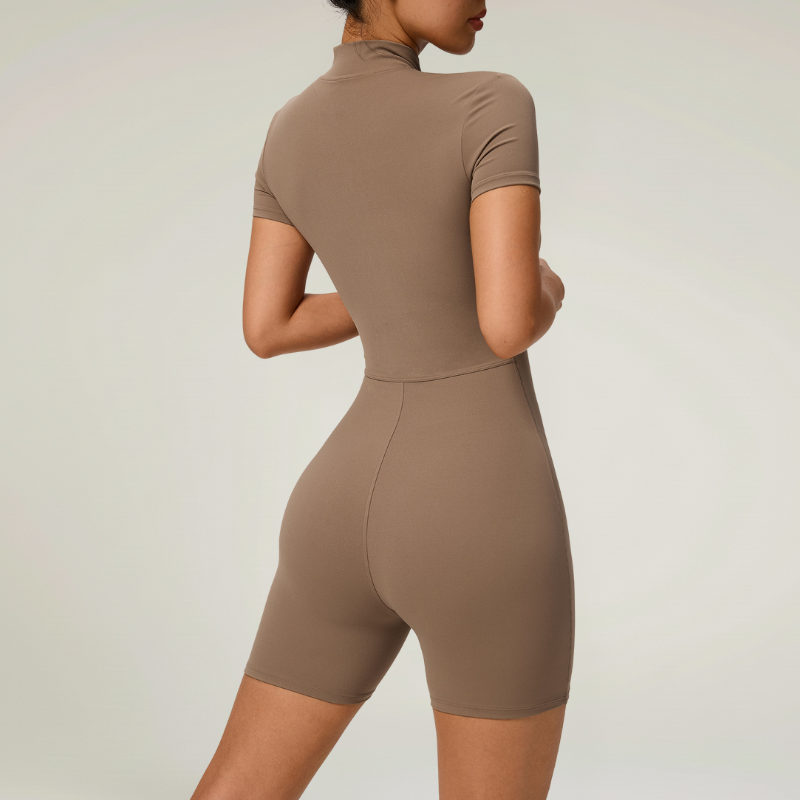 Yoga Jumpsuit con Zip – Stile e Performance in un Solo Capo