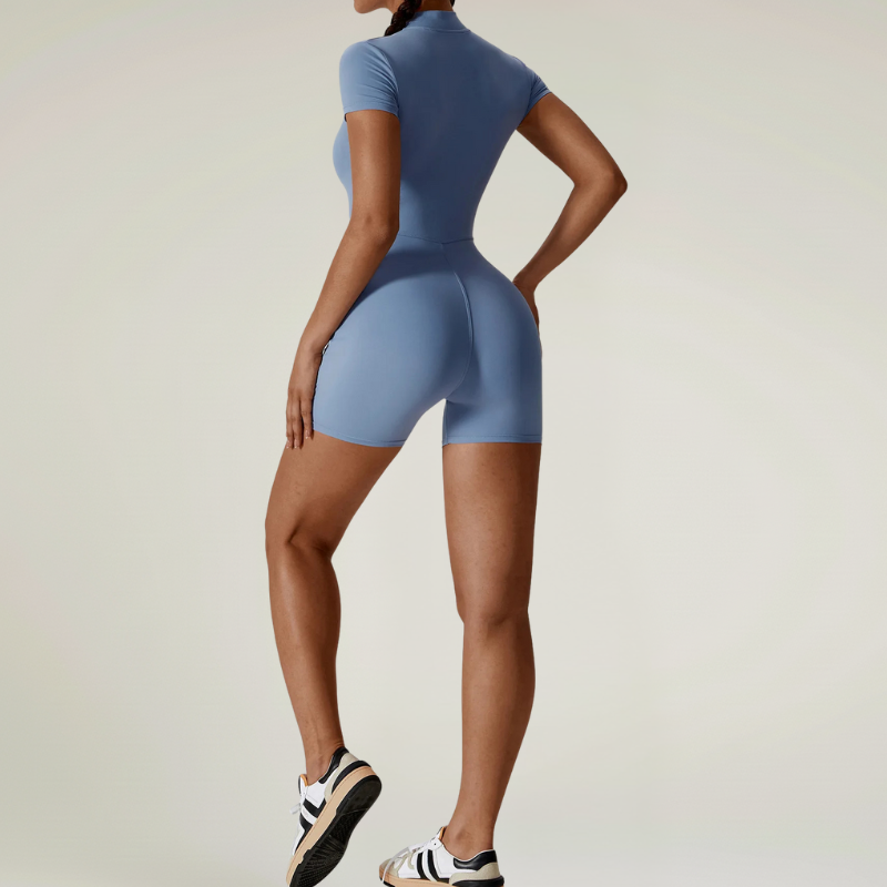 Jumpsuit Sportiva con Zip – Energia e Stile in Movimento