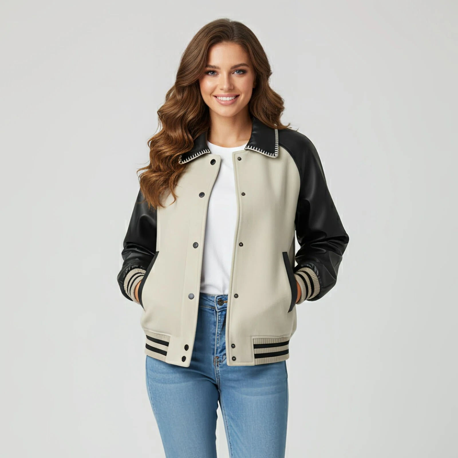 TRADITION & TEXTURE / VARSITY BOMBER