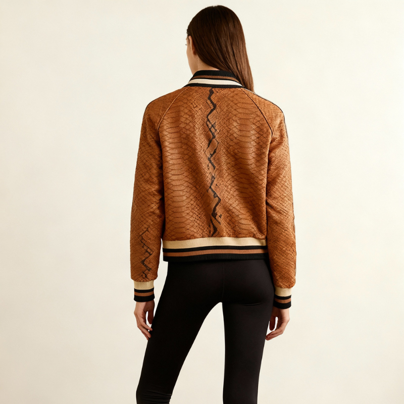 Urban Venom – Sporty Bomber Jacket with Predator Style