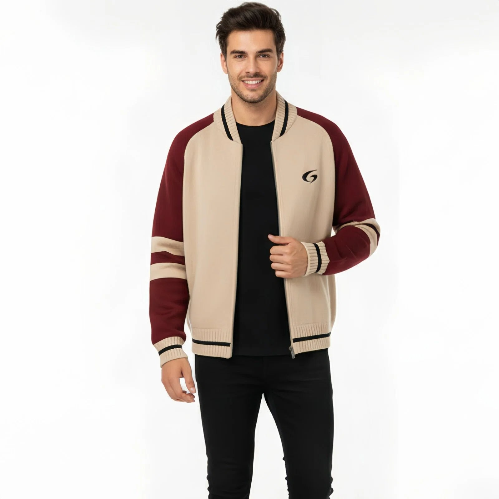 Nouvelle Varsity Knit Zip – Passione Sportiva e Stile Universitario