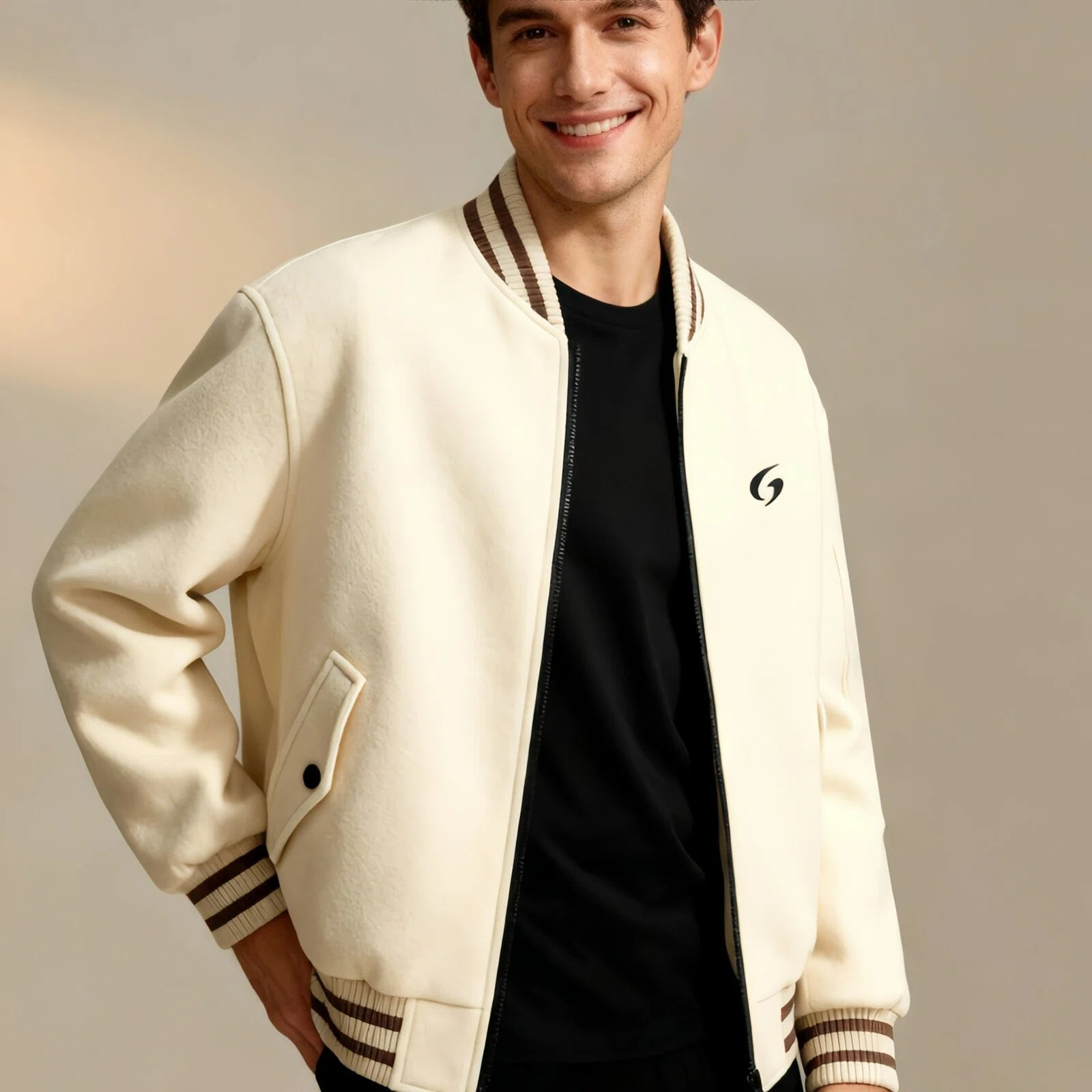Bomber Sportivo “Generation” — Casual e Raffinato