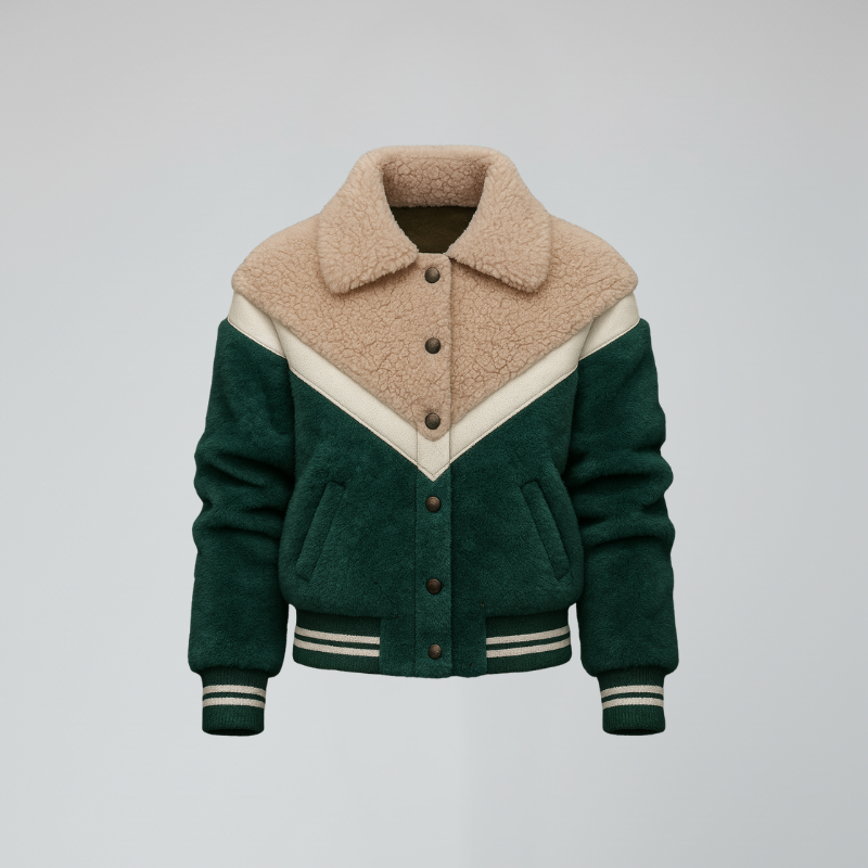 CHEVRON SHERPA – Calore tecnico, anima retrò