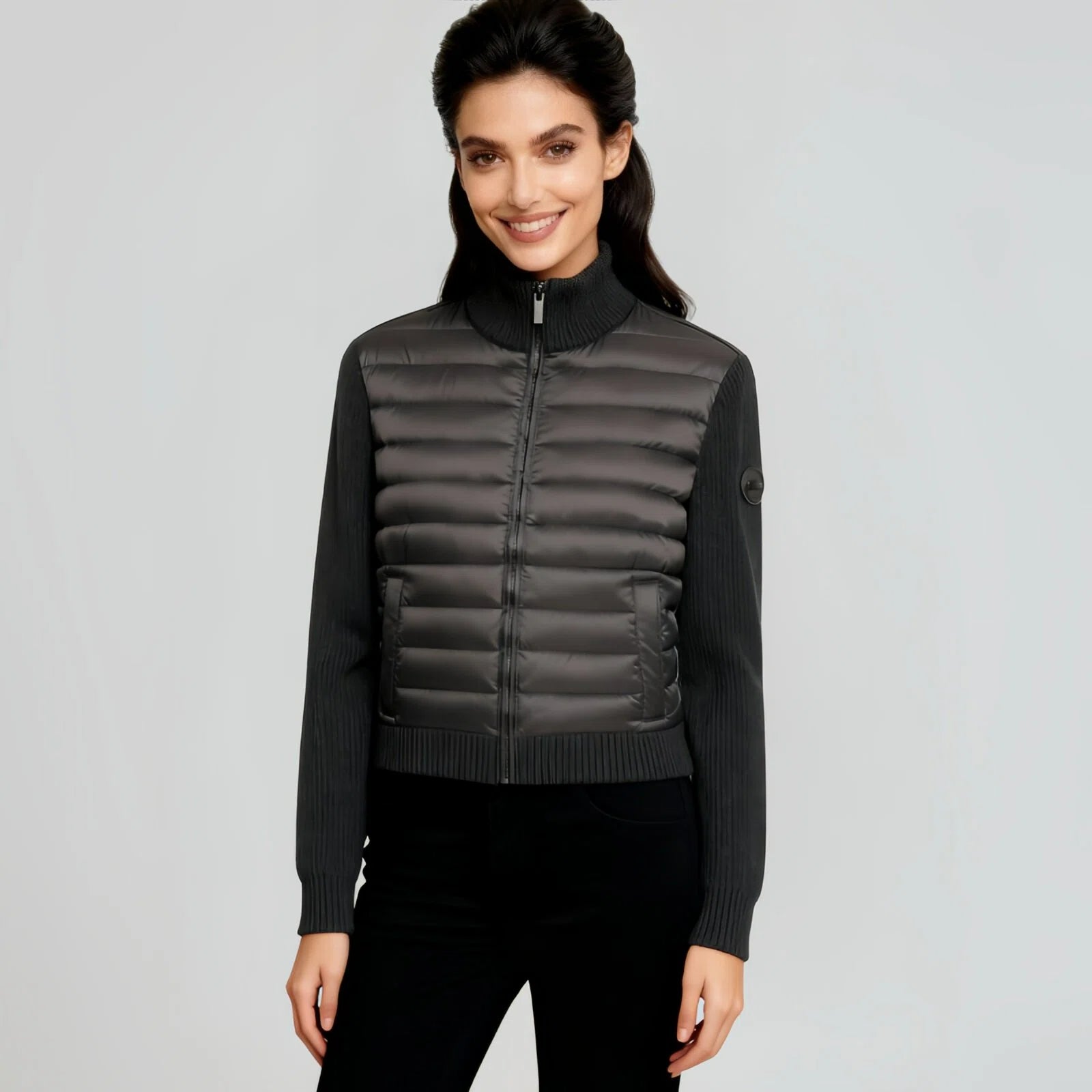 INTERVALLESS / QUILTED HYBRID BOMBER