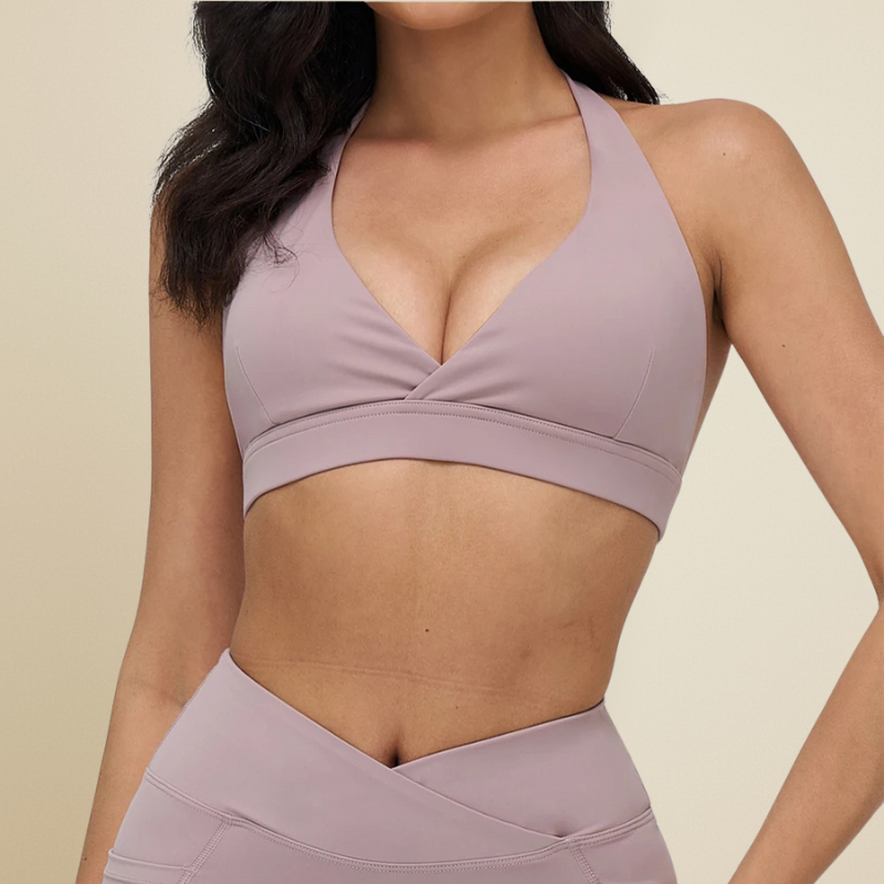 Elegance Motion – Hanging Neck Sports Bra 