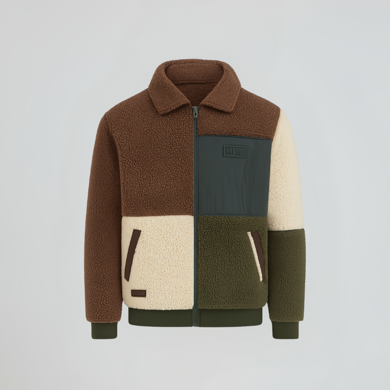 TERRA SEGMENTATA / FLEECE ZIP BOMBER