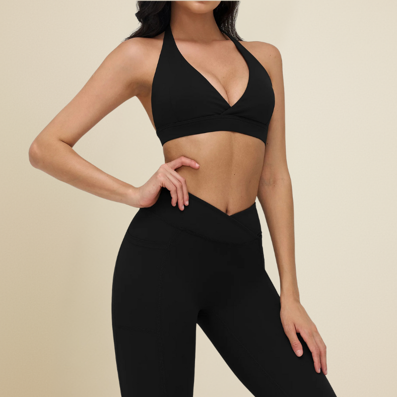 Elegance Motion – Hanging Neck Sports Bra 