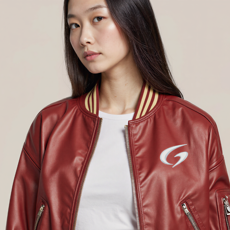 GOMOVELIVE BOMBER UTILITAIRE – Précision urbaine, cuir italien