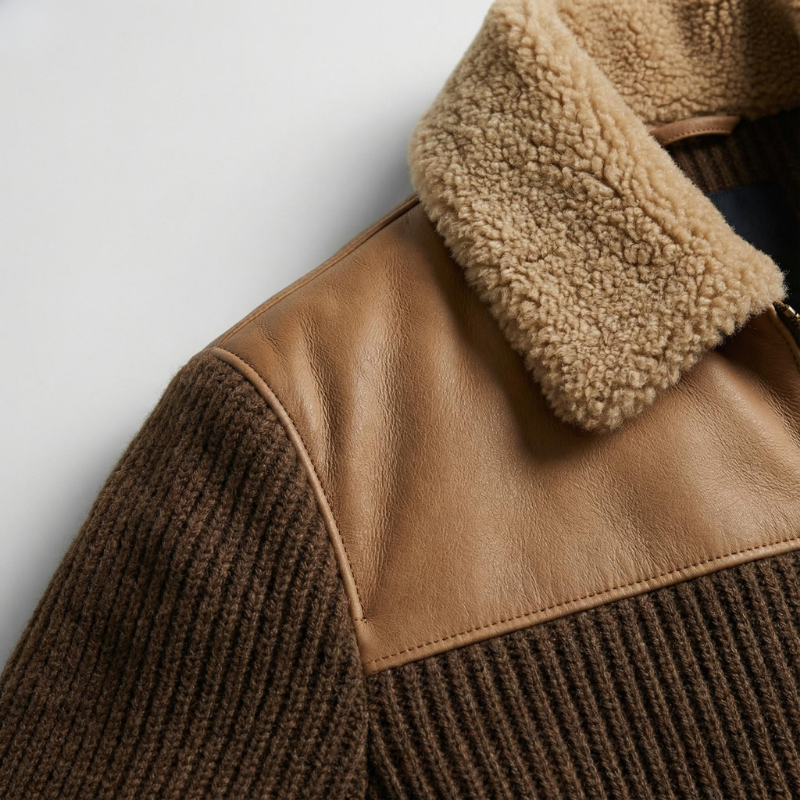 The CashWool Bomber – Giacca tecnica in lana, cotone e cashmere