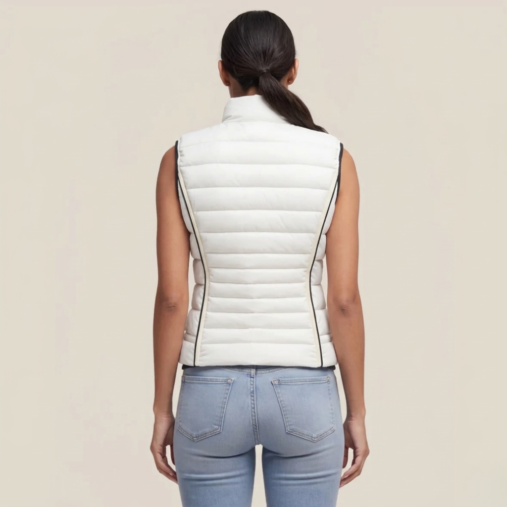 Il Tuo Alleato di Stile e Comfort: Il Gilet Ultraleggero Bianca
