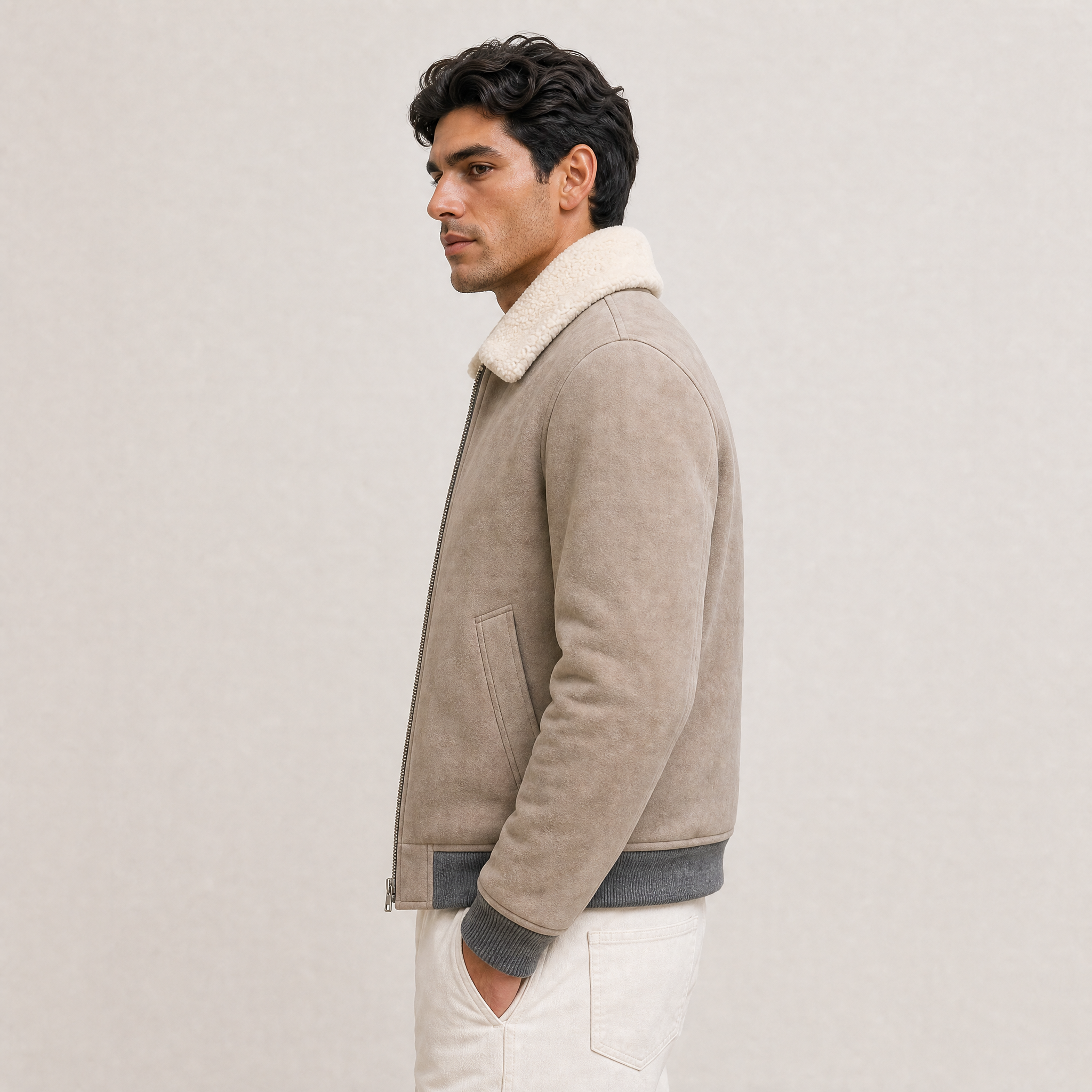 Giacca Bomber Shearling