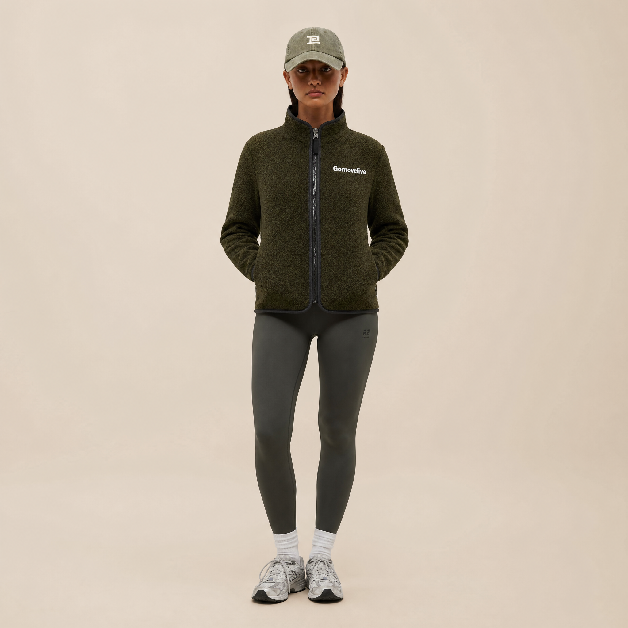 GOMOVELIVE Essential Fleece – Nature, comfort, and style on the move