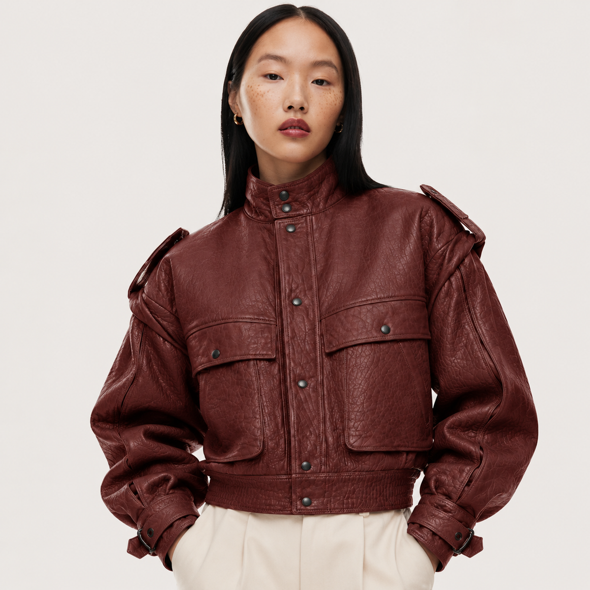 “Skyburn Heritage” – Suede Aviator with Shearling
