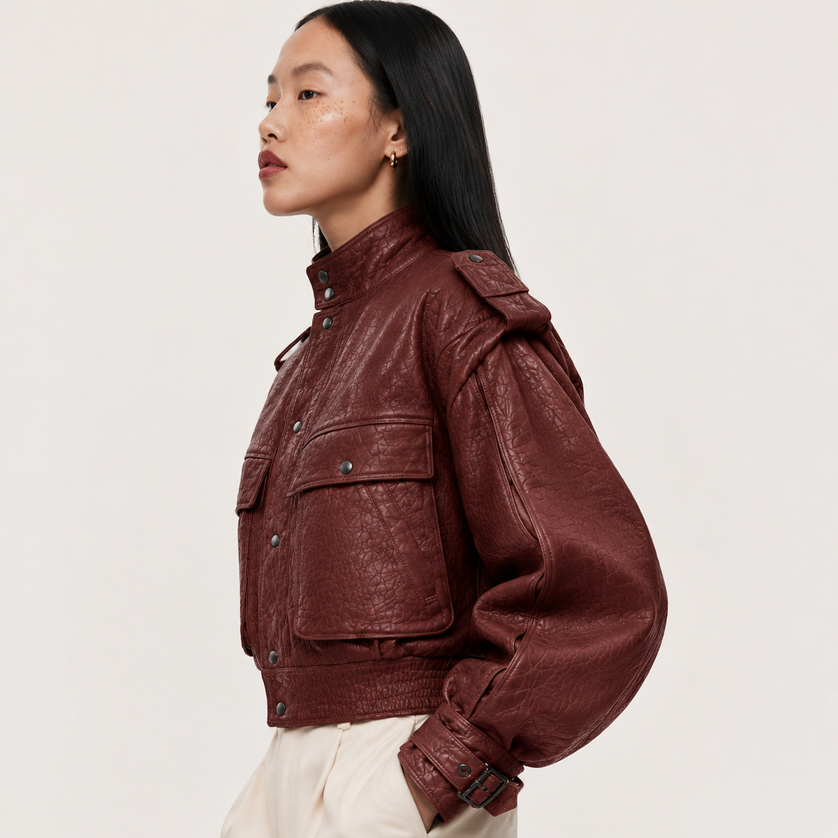 “Skyburn Heritage” – Suede Aviator with Shearling