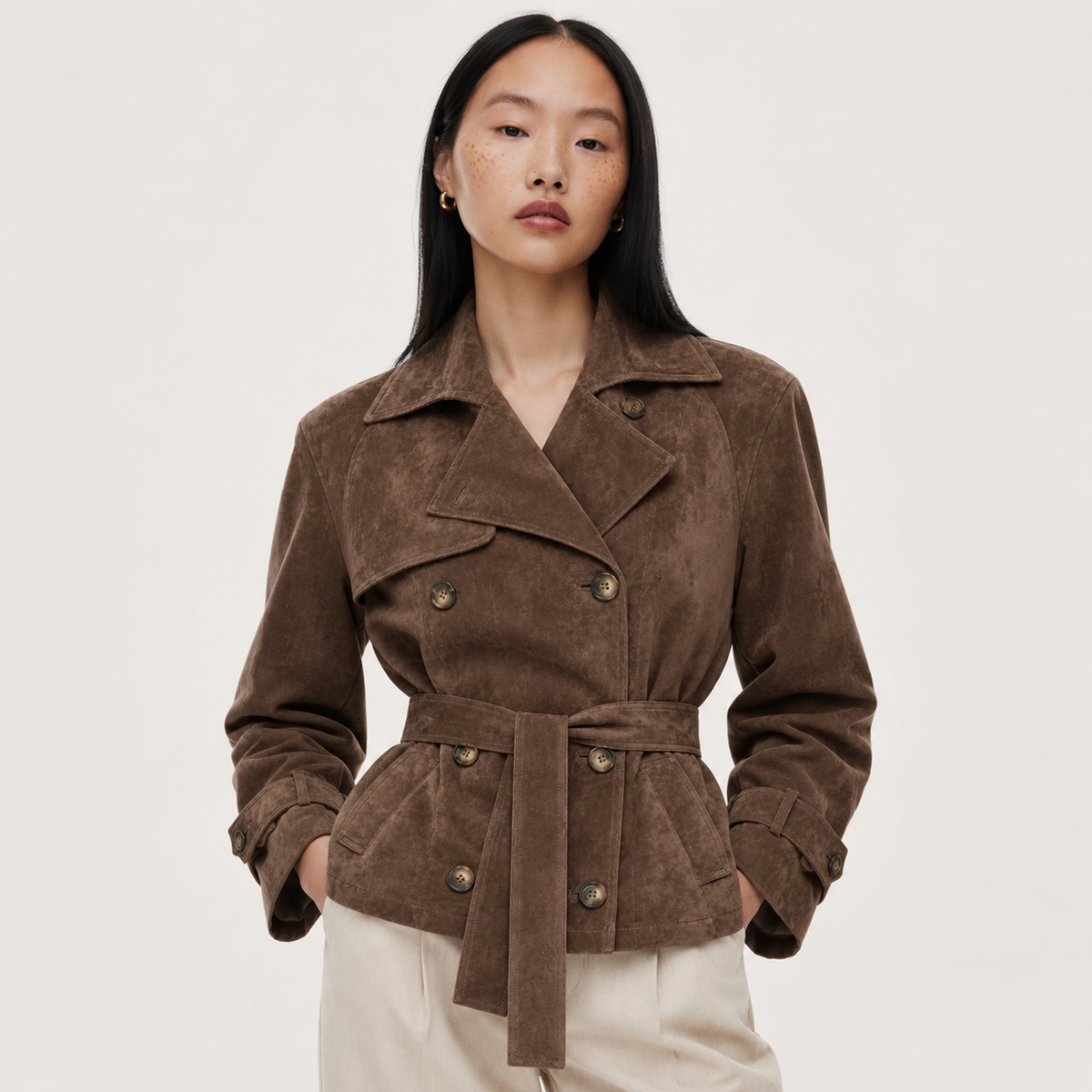 “Skyburn Heritage” – Suede Aviator with Shearling