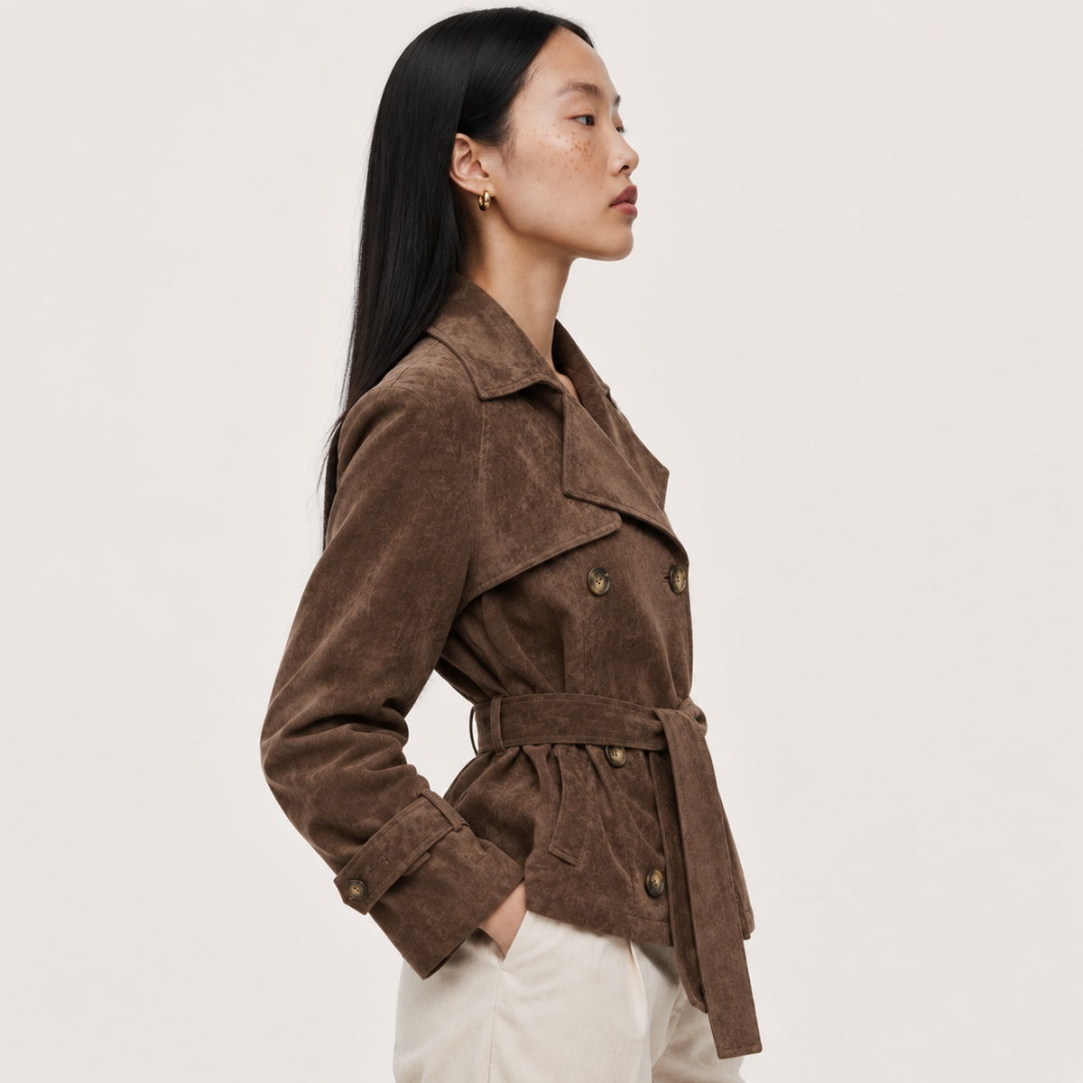 “Skyburn Heritage” – Suede Aviator with Shearling