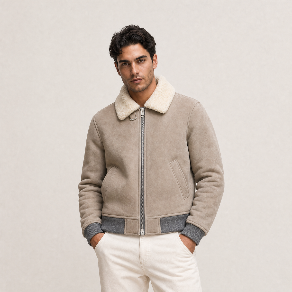 Giacca Bomber Shearling