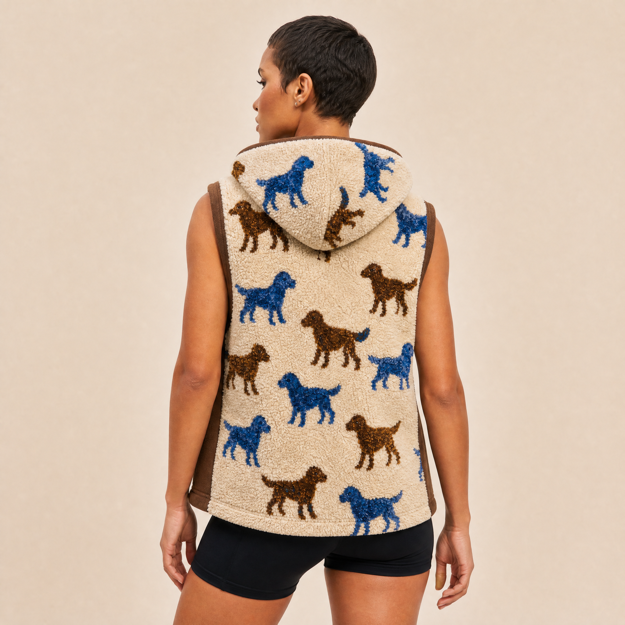 Gilet in Lana Merino e Cotone