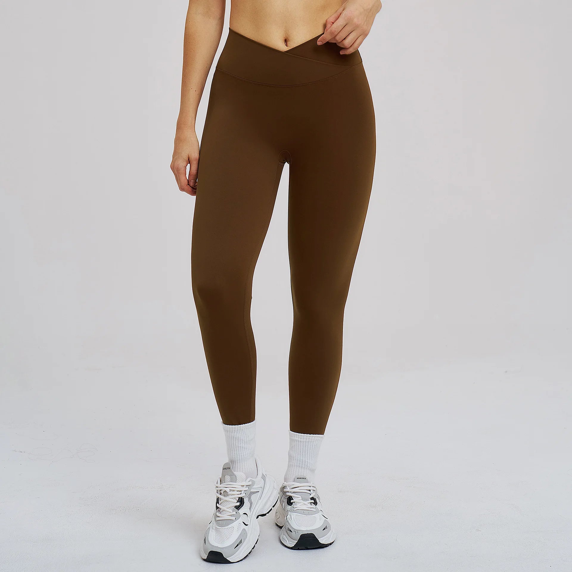 Leggings Donna a Vita Alta Effetto Seconda Pelle