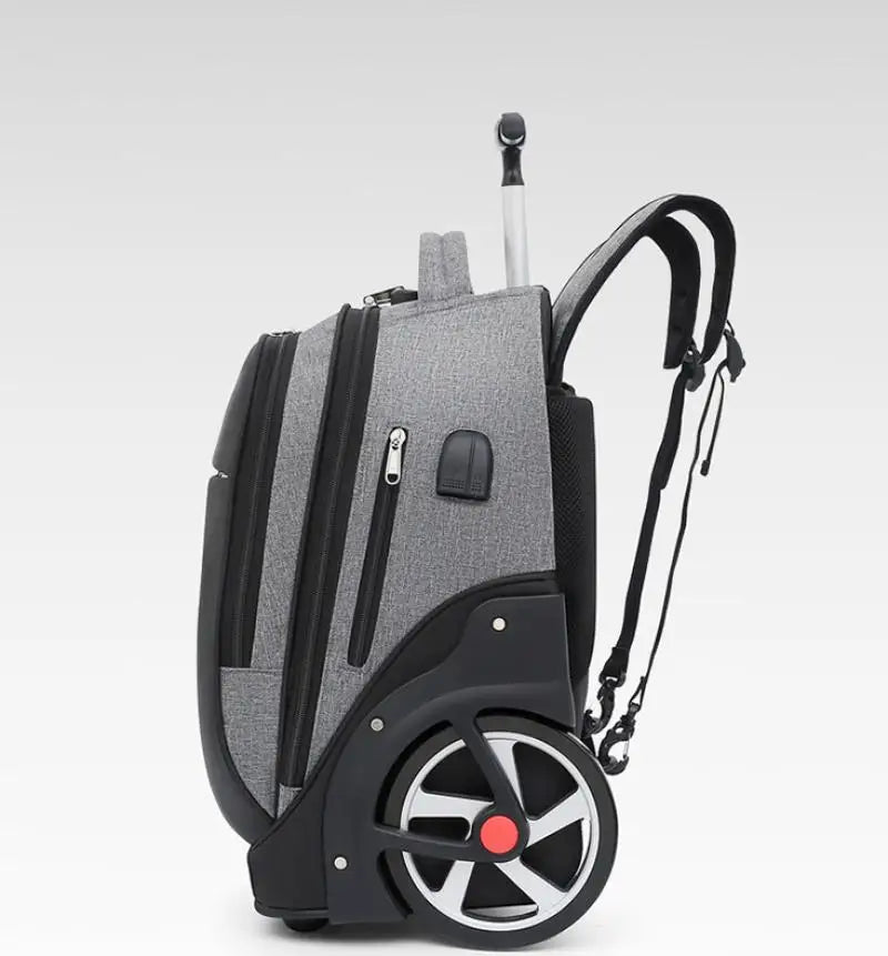 Felemi Trolley Backpack - Style and Functionality for the Modern Traveler