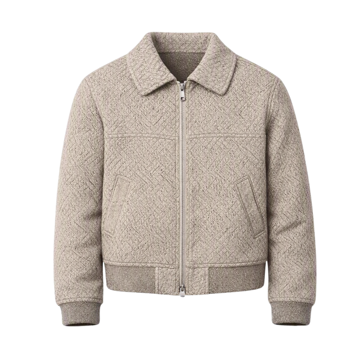Giacca Trapuntata Beige