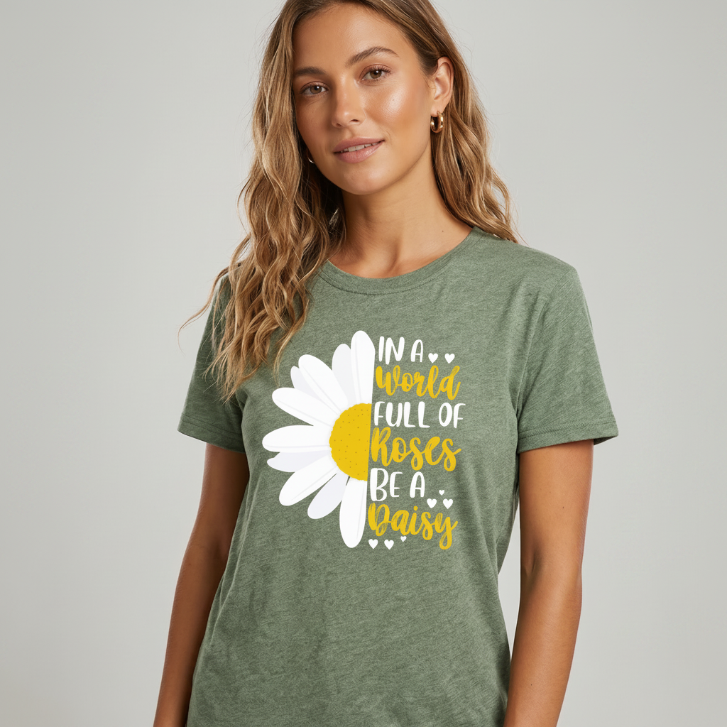 T‑Shirt Donna Loose-Fit a Girocollo: Stile e Libertà
