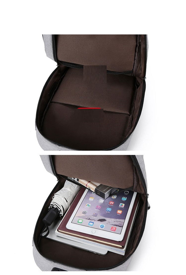 Anti-Theft Backpack with USB Charging - Security and Technology on the Go