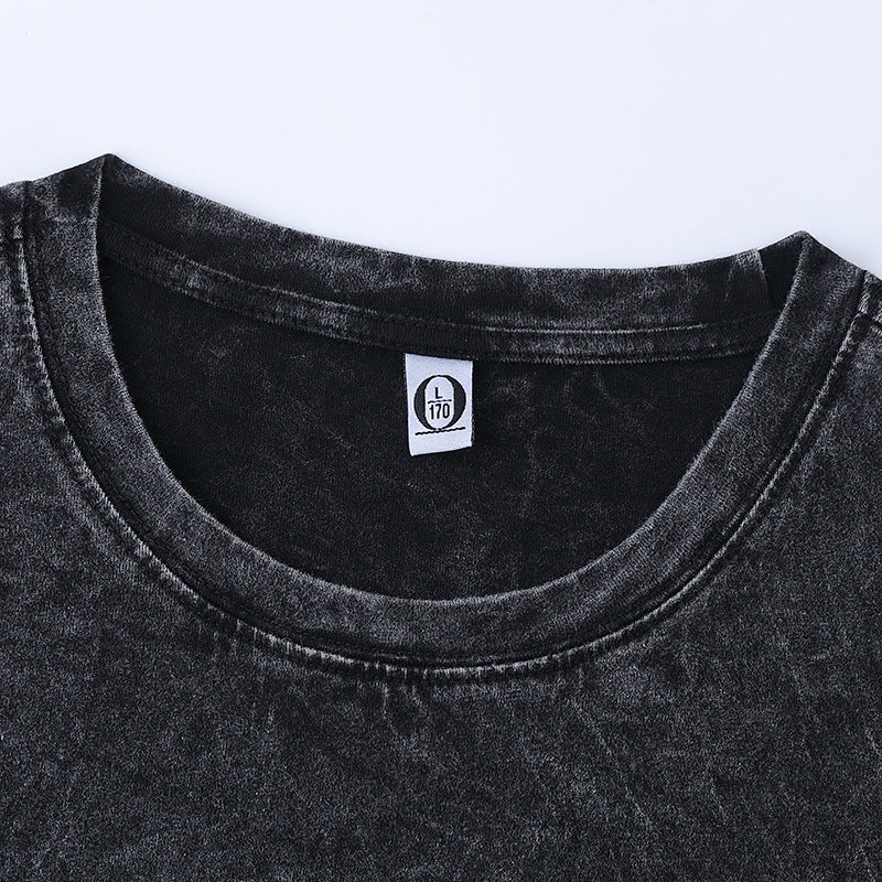 XS020 T‑Shirt in Cotone: L’Eleganza della Stampa Vintage