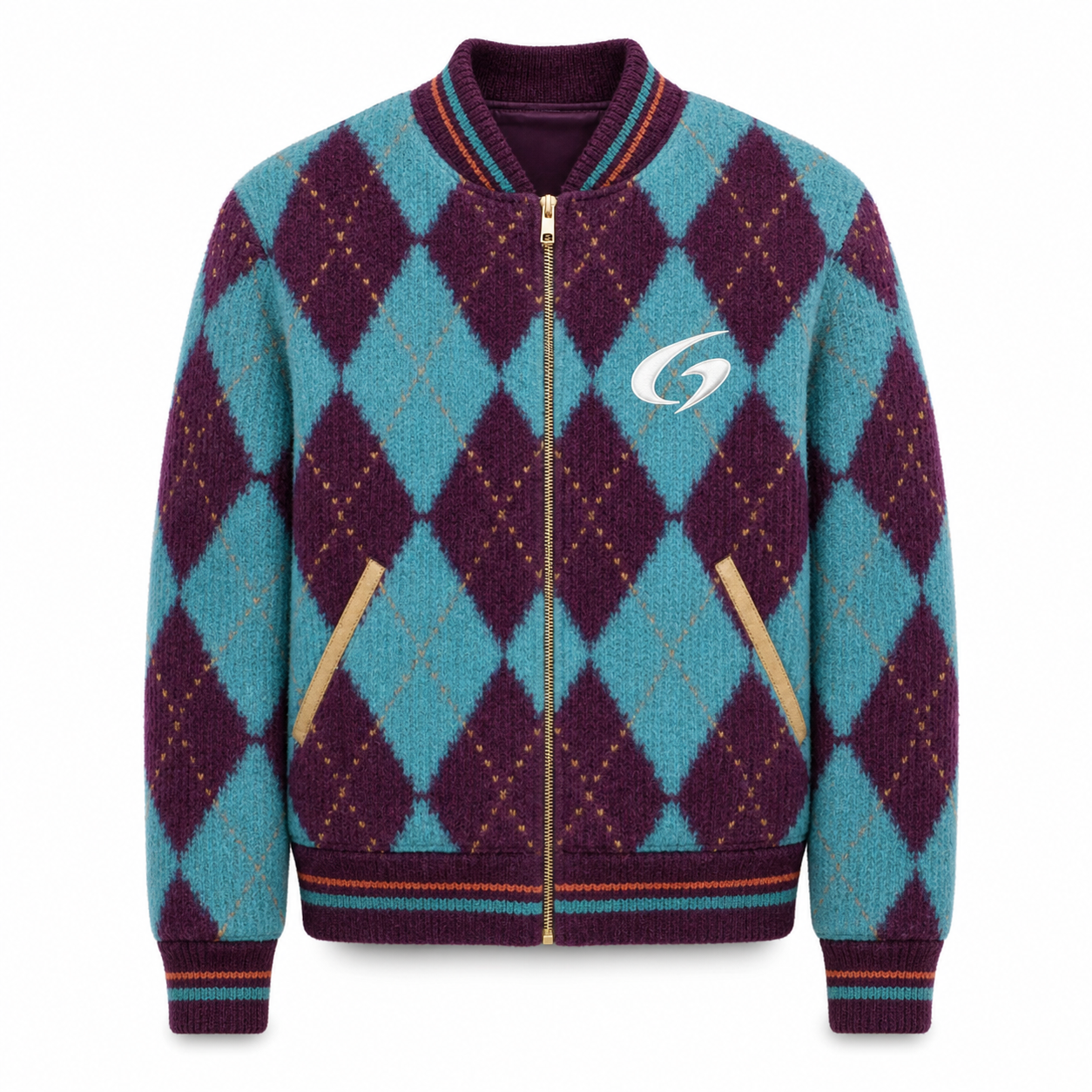 Giacca bomber varsity