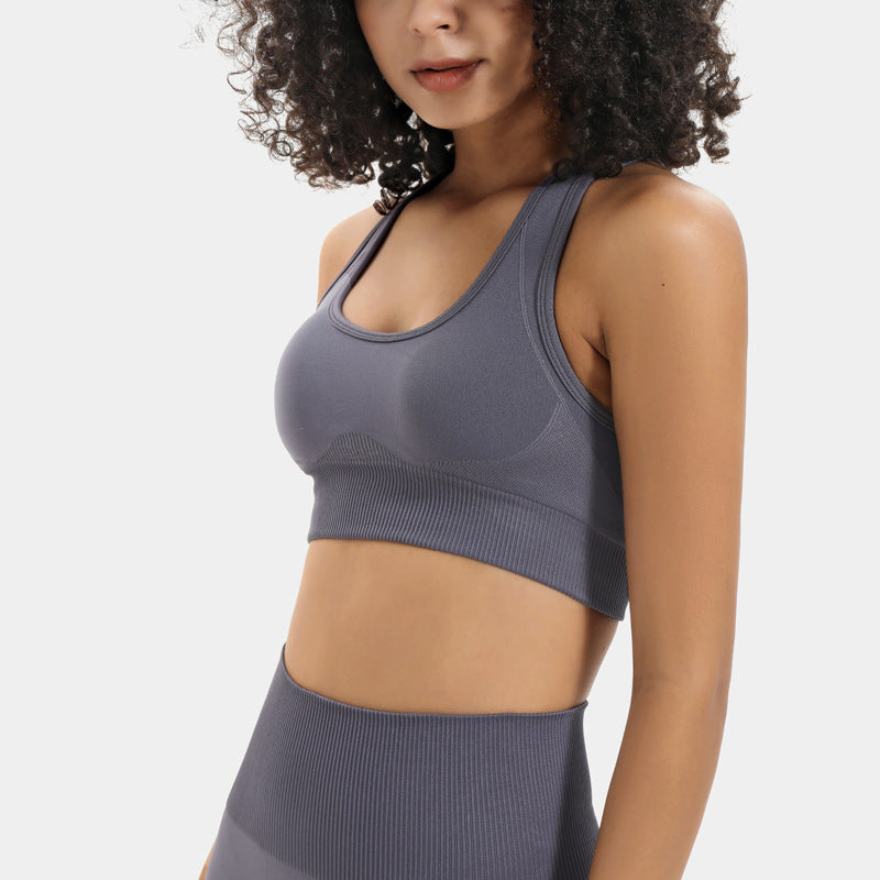 Seamless Yoga Set – Libertà Totale in Maglia Elasticizzata