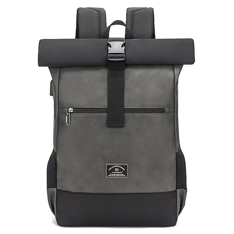 M628 Roll Top Backpack - Elegance and Functionality on the Go