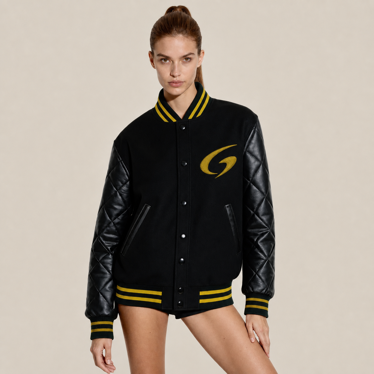 GO Varsity Black &amp; Gold – Sporty elegance that turns heads