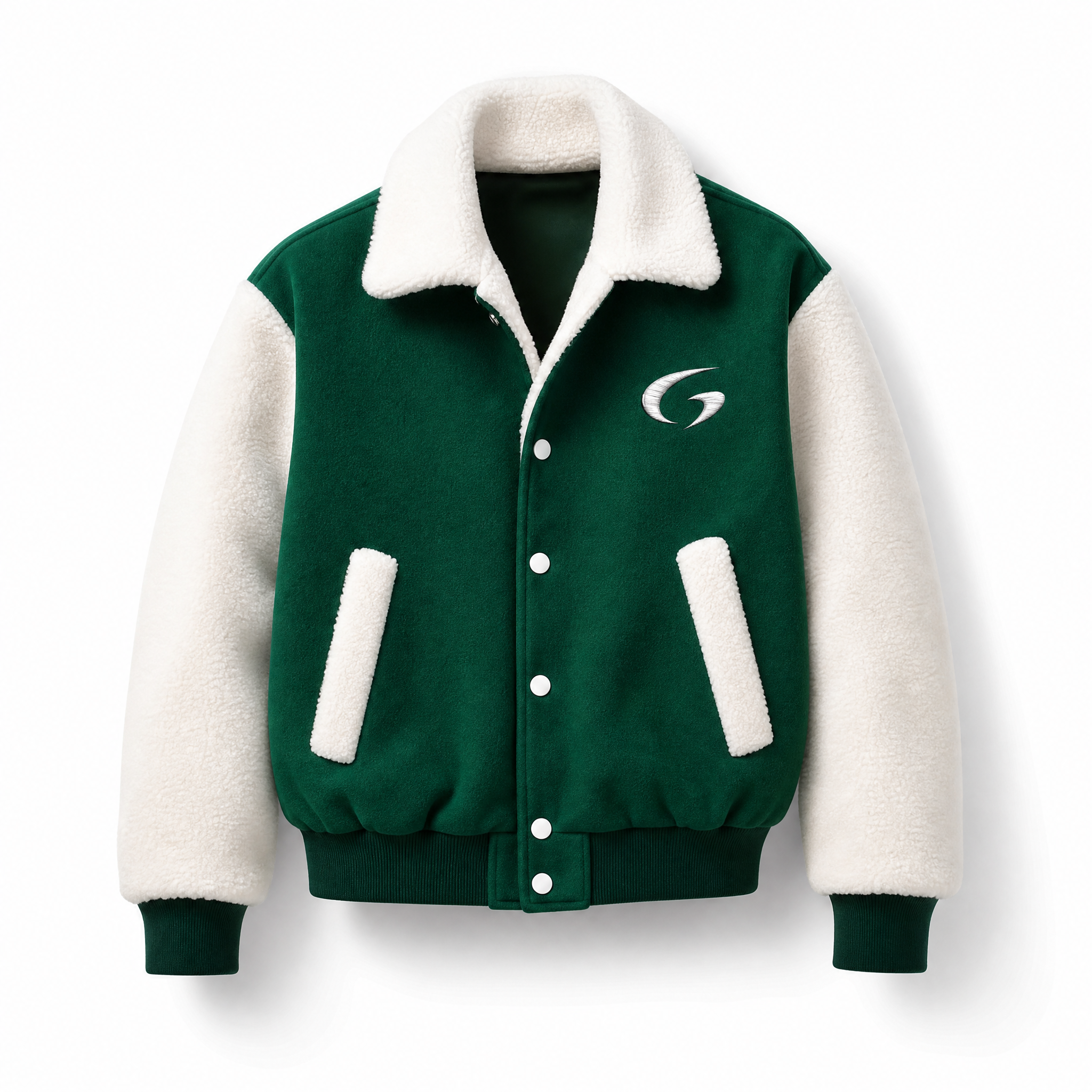 Varsity Sherpa Jacket
