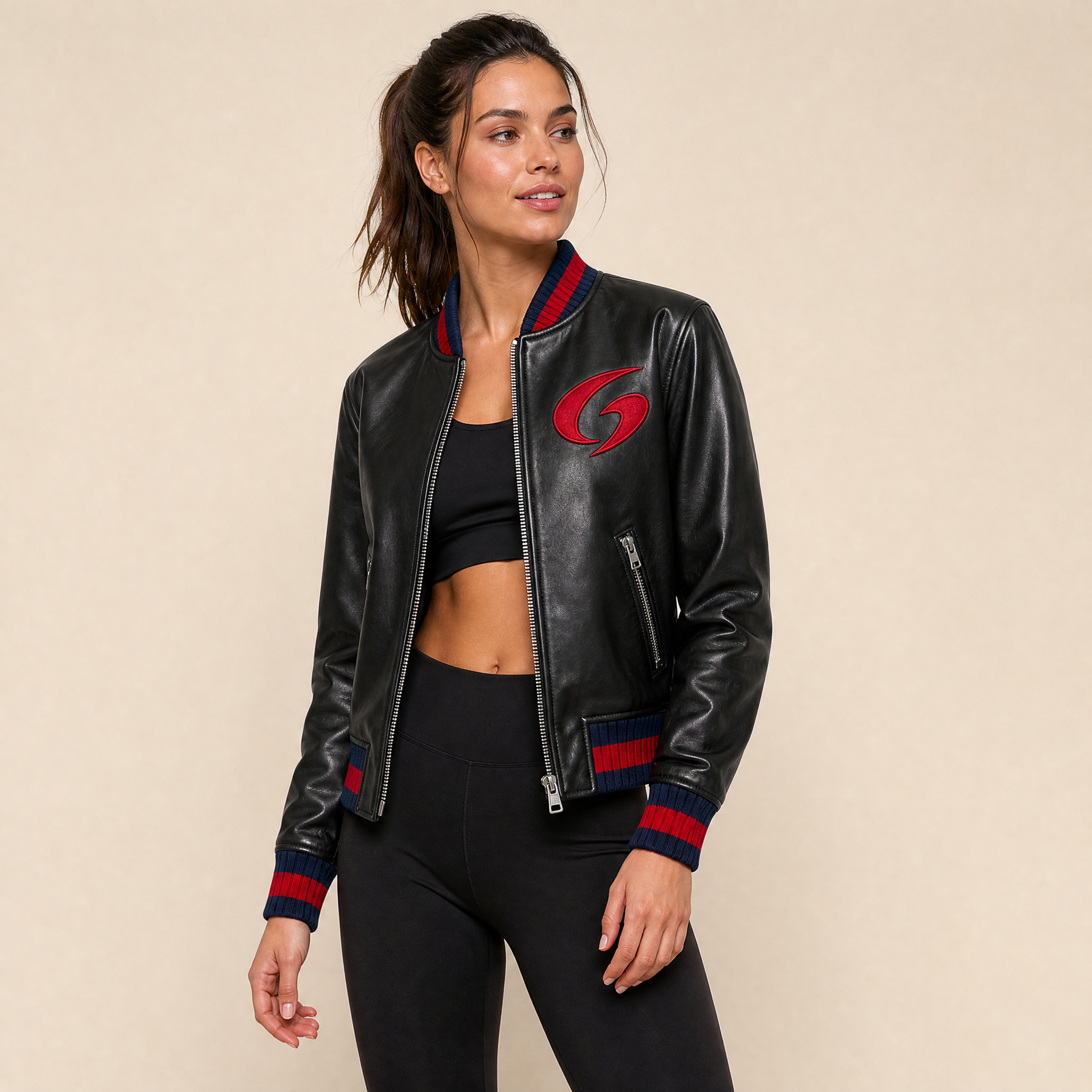 GOMOVELIVE VARSITY G – An urban icon in Italian leather