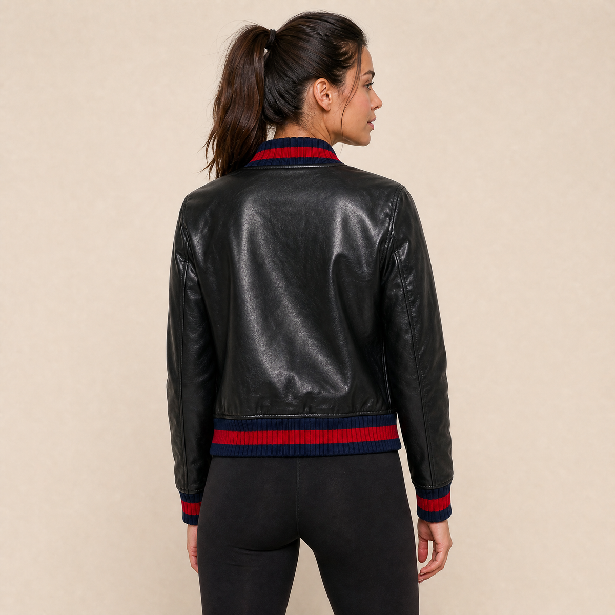 GOMOVELIVE VARSITY G – Une icône urbaine en cuir italien