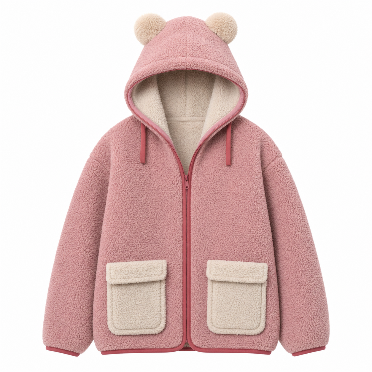 Wild Sweetness: The "Teddy Charm" Jacket