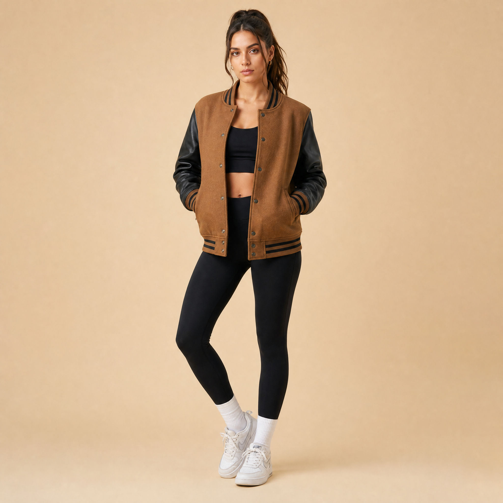 “Hybrid Core” – Varsity leather with sporty construction