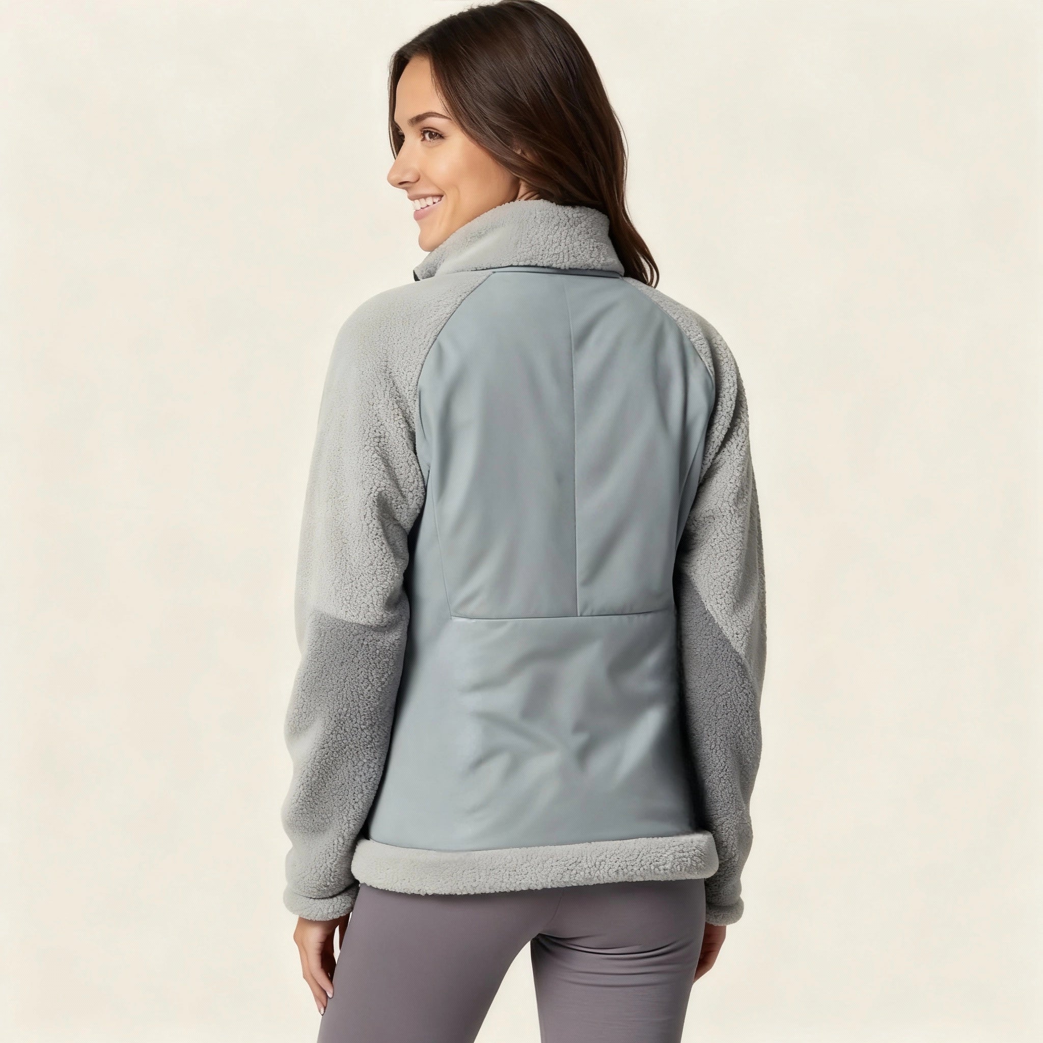 Summit Core – Giacca Grigia Bicolor Gomovelive Zip e Tasche Tecniche